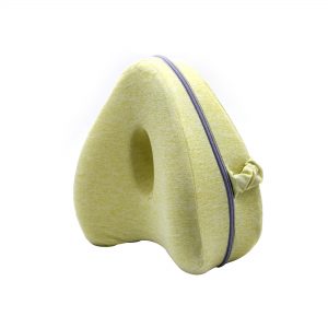 Orthopedic Contour Leg Pillow for Sciatica Relief - Yellow